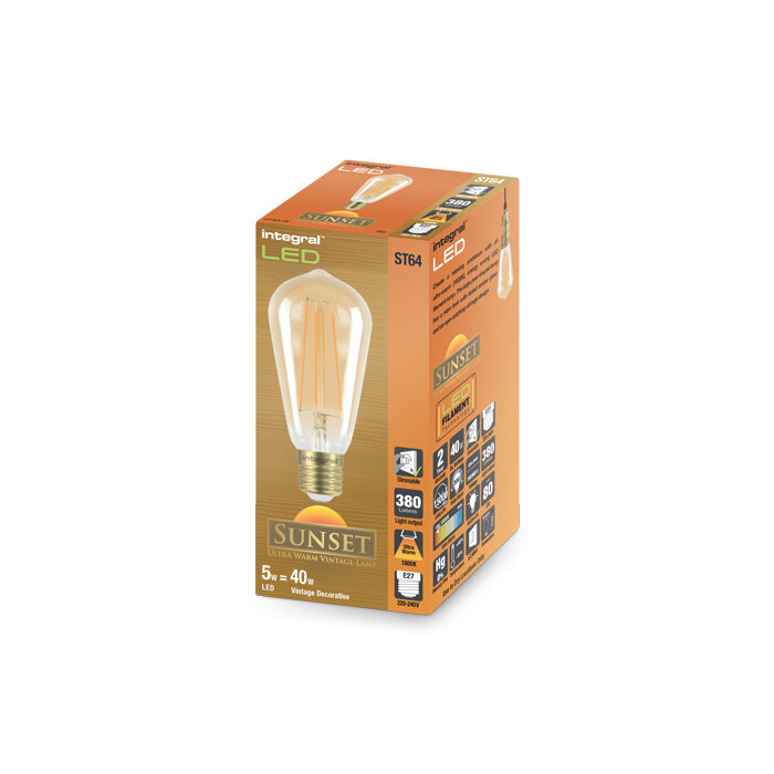 Integral Led Sunset Vintage 5W E27