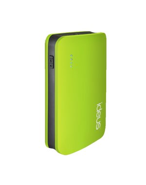 Ideus Powerbank 6600 mAh rubbered green