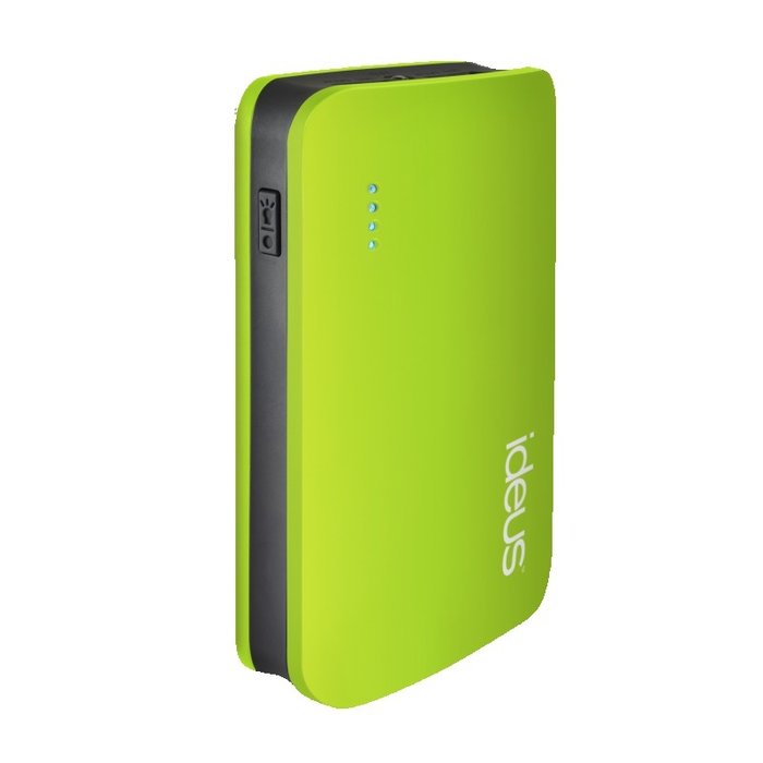 Ideus Powerbank 6600 mAh rubbered green