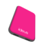 Ideus Rubberized Powerbank Pol Litio 5000 mAh Fuchsia/Grey