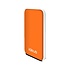 Ideus Rubberized Powerbank Pol Litio 5000 mAh Orange/White