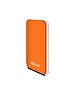 Ideus Rubberized Powerbank Pol Litio 5000 mAh Orange/White