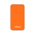 Ideus Rubberized Powerbank Pol Litio 5000 mAh Orange/White