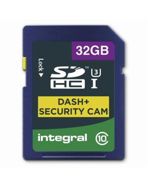 Integral Ruggedised 32GB Dash + Security Camera SDHC