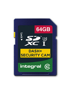 Integral Ruggedised 64GB Dash + Security Camera SDHC