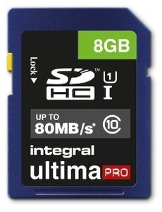 Integral 8GB UltimaPro High Speed SDHC