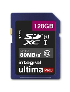 Integral 128GB UltimaPro High Speed SDHC