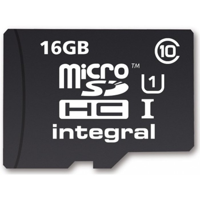 Integral   16GB Tablet & Smartphone microSDHC - class 10 - Up to 90MB/s incl. SD-adapter