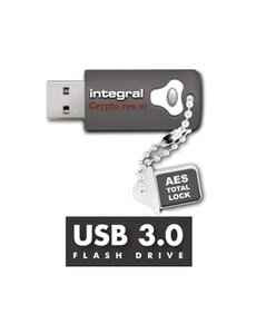 Integral Crypto 197 USB3.0 Flash Drive - AES