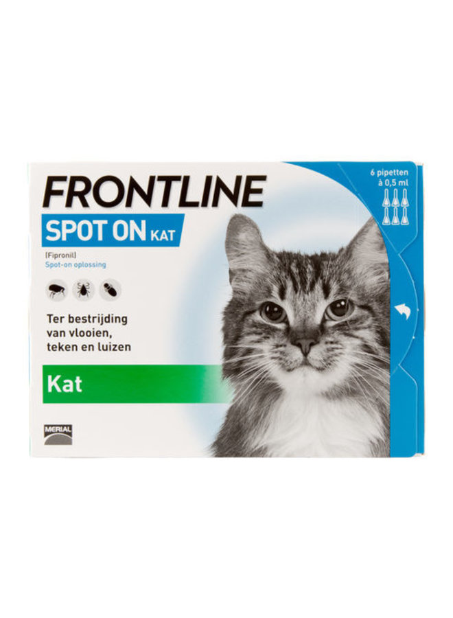 frontline spot on for cats 6 pack