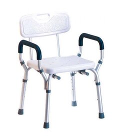 Variabele douchestoel