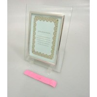 Glass photo frame L size