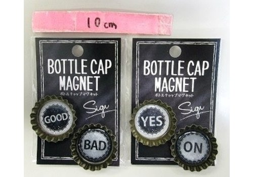 Vintage-style crown magnet 