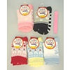 Pika Pika Japan Socks for kids, pinky, rabbit, flower