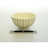 Pika Pika Japan Rice bowl red dot and stripes