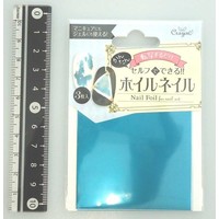 Nail art transfer foil, aqua