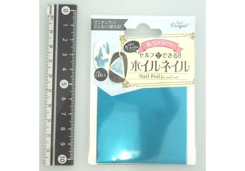 Nail foil aqua CNH 1506 