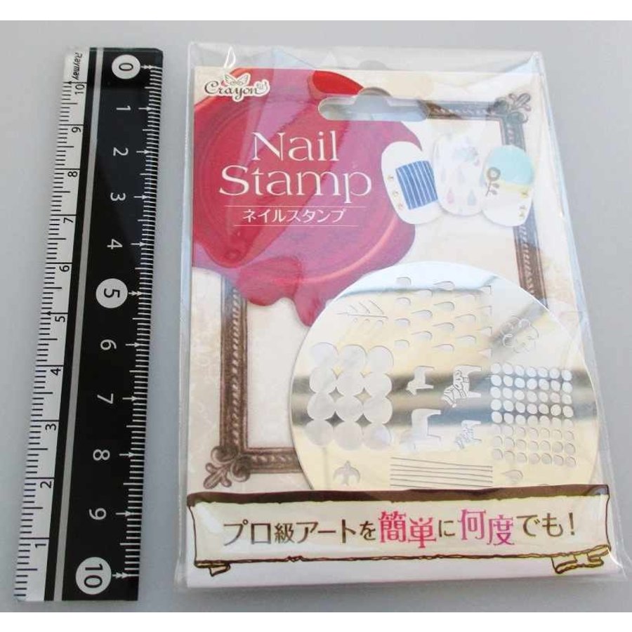 Nail art stamp, nordic-1