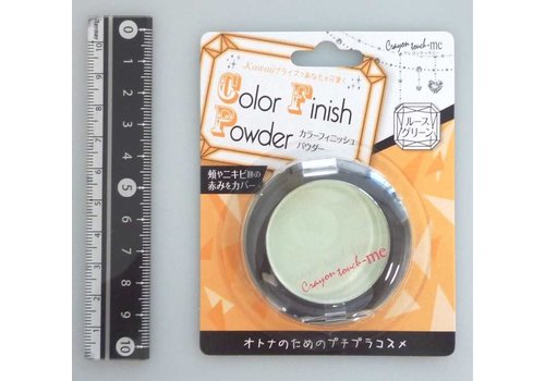 Color finish powder loose green 