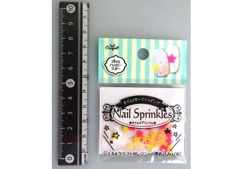 Nail sprinkle happy star 