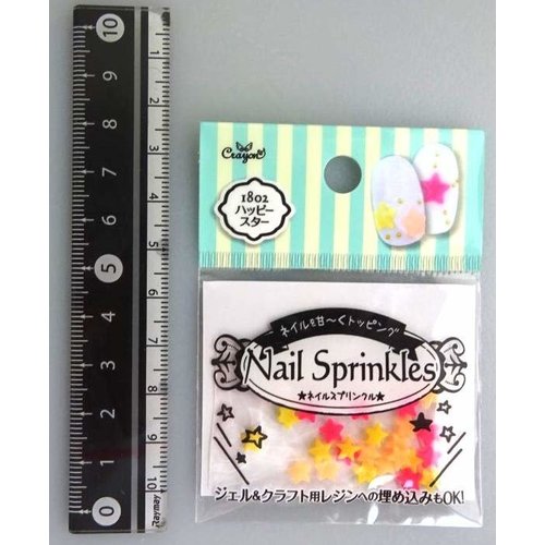 Nail art parts, happy star 