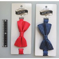 One-touch bow tie dot