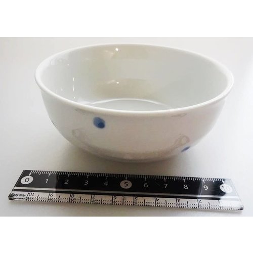 Polka dot blue small bowl S 