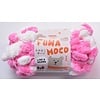 Fluffy yarn salmon pink