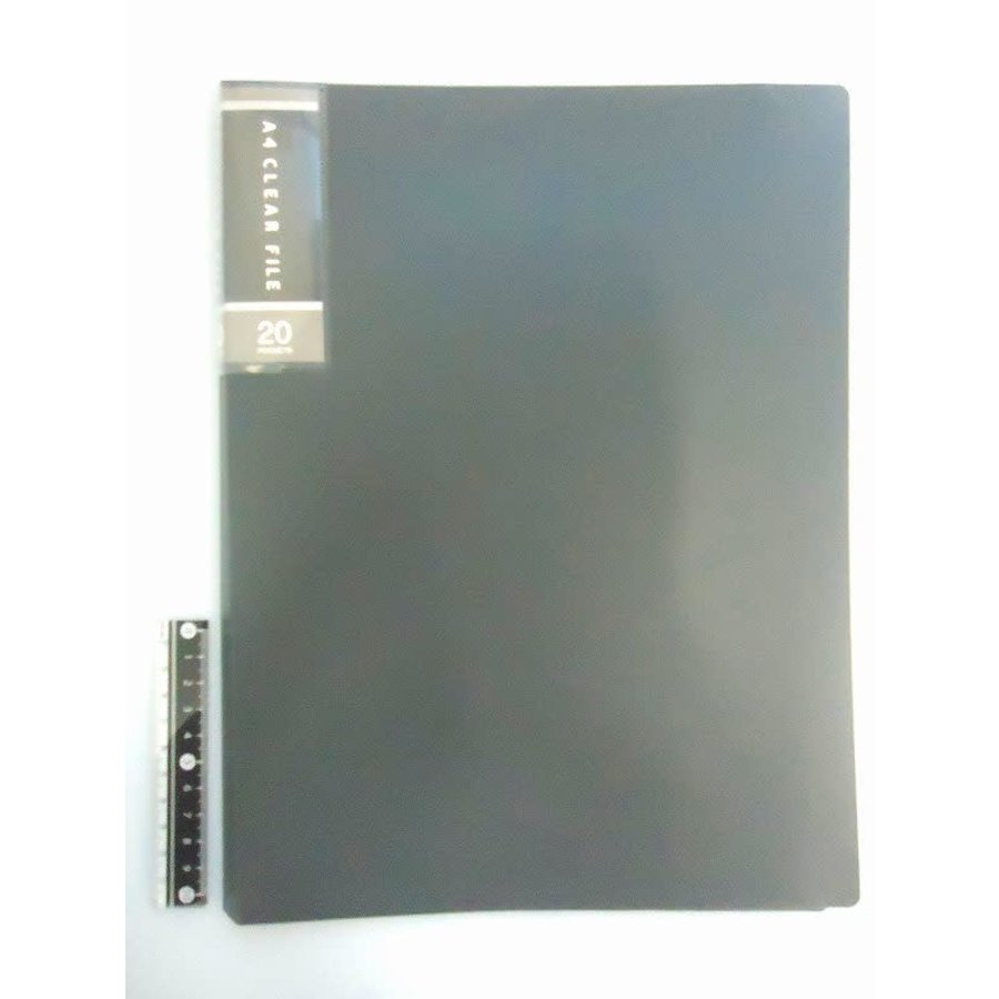 Fcs Clear File p Black Pika Pika Japan