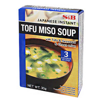 S&B Instant Japanse tofu miso soep 3 porties