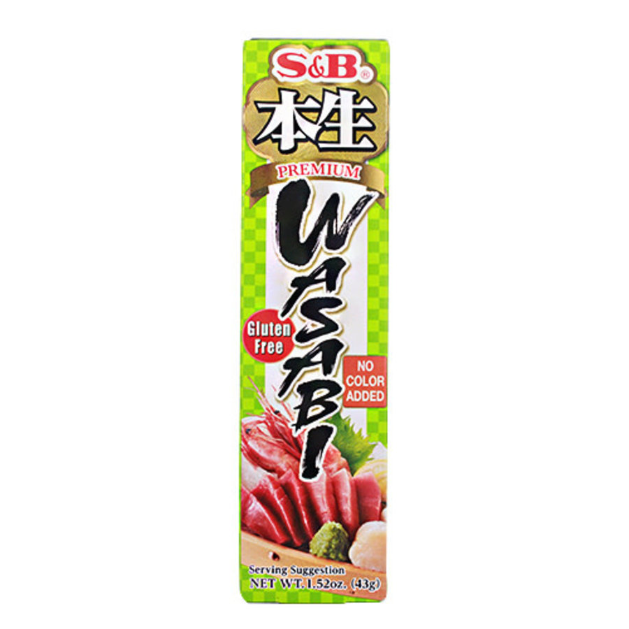 S&B HONNAMA Premium wasabi pasta 43 gr-1