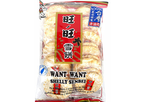 Sweet Senbei Rice Crackers     150 Gr.   WANT WANT 