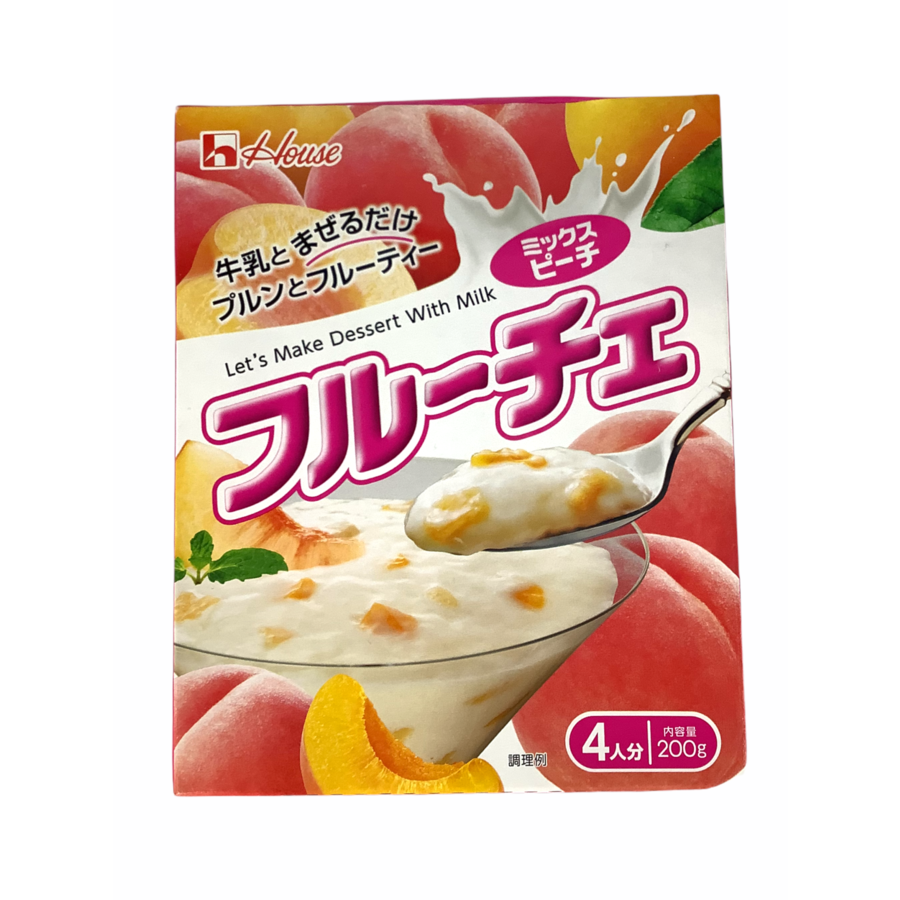 Fruche Mix Peach (Seasoning for Fromage Blanc with Yellow & White Peach)-1
