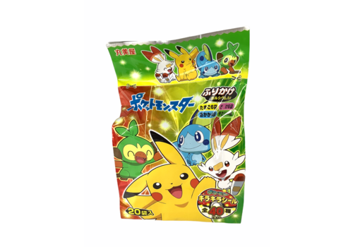 Pokemon Furikake Mini Pack 20p (Pokemon Assorted Rice Seasoning) 