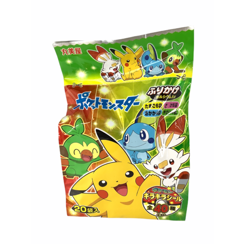 Pokemon Furikake Mini Pack 20p (Pokemon Assorted Rice Seasoning) 