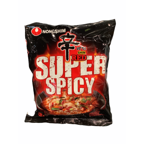 Instant Noedels Shin Red Super Spicy 