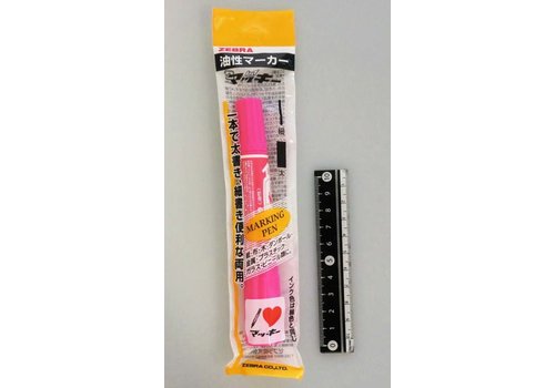 Zebra oil-based marker pink 