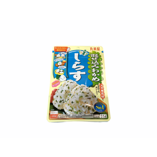 Mazekomi Wakame Shirasu (Rice Seasoning with Wakame Seaweed and Whitebait) 
