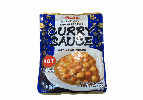 EX VEGETABLE CURRY RETORT KARAKUCHI 210G 