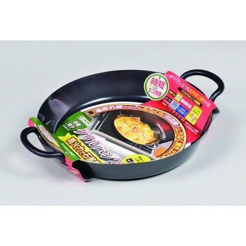 Iron Grill pan Both handles 20cm 