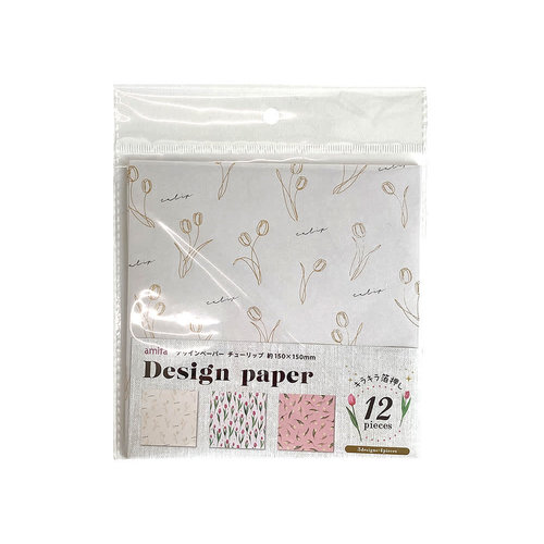 Design Paper 12P Tulips 
