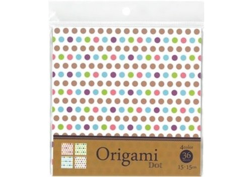 Origami dot 36 sheets (4 pattern x 9P ) 