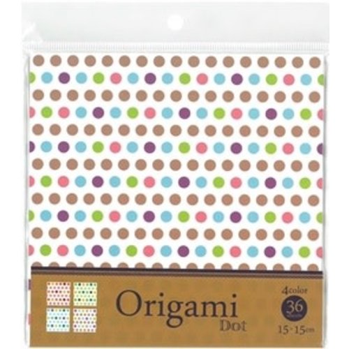 Origami dot 36 sheets (4 pattern x 9P ) 