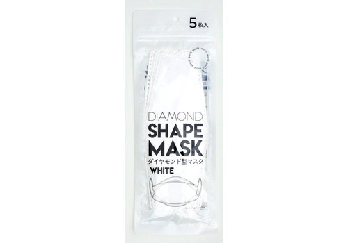 Nonwoven mask 5P White 