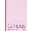 Campus notebook Normal ruled line Pink