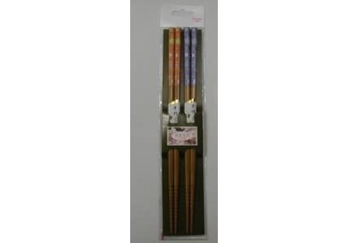 Chopsticka Bamboo 2P set  (Maple Leaves) 