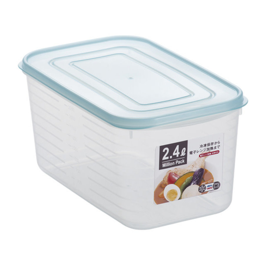 Food container (Milion pack)2400 blue-1