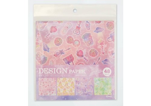Wrapping designed paper 48P 