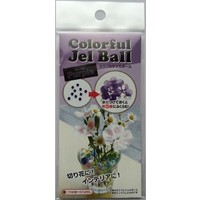 Colorful gel balls purple
