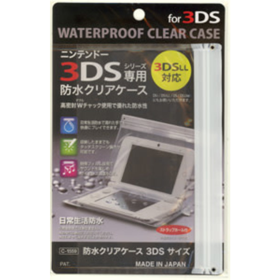 Waterproofing clear case 3DS size-1